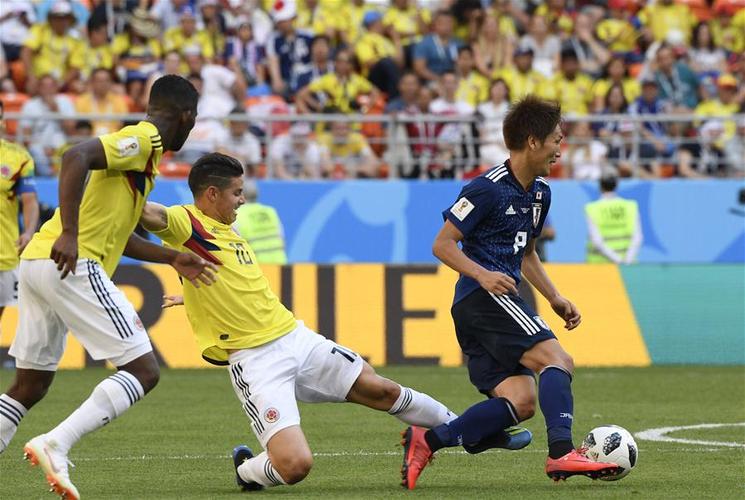 哥伦比亚vs日本世界杯